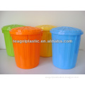 Plastic trash can with lid large #TG81805A
